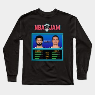 NBA JAM - Denver Basketball Long Sleeve T-Shirt